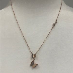 Rose Gold Necklace Stainless Steel